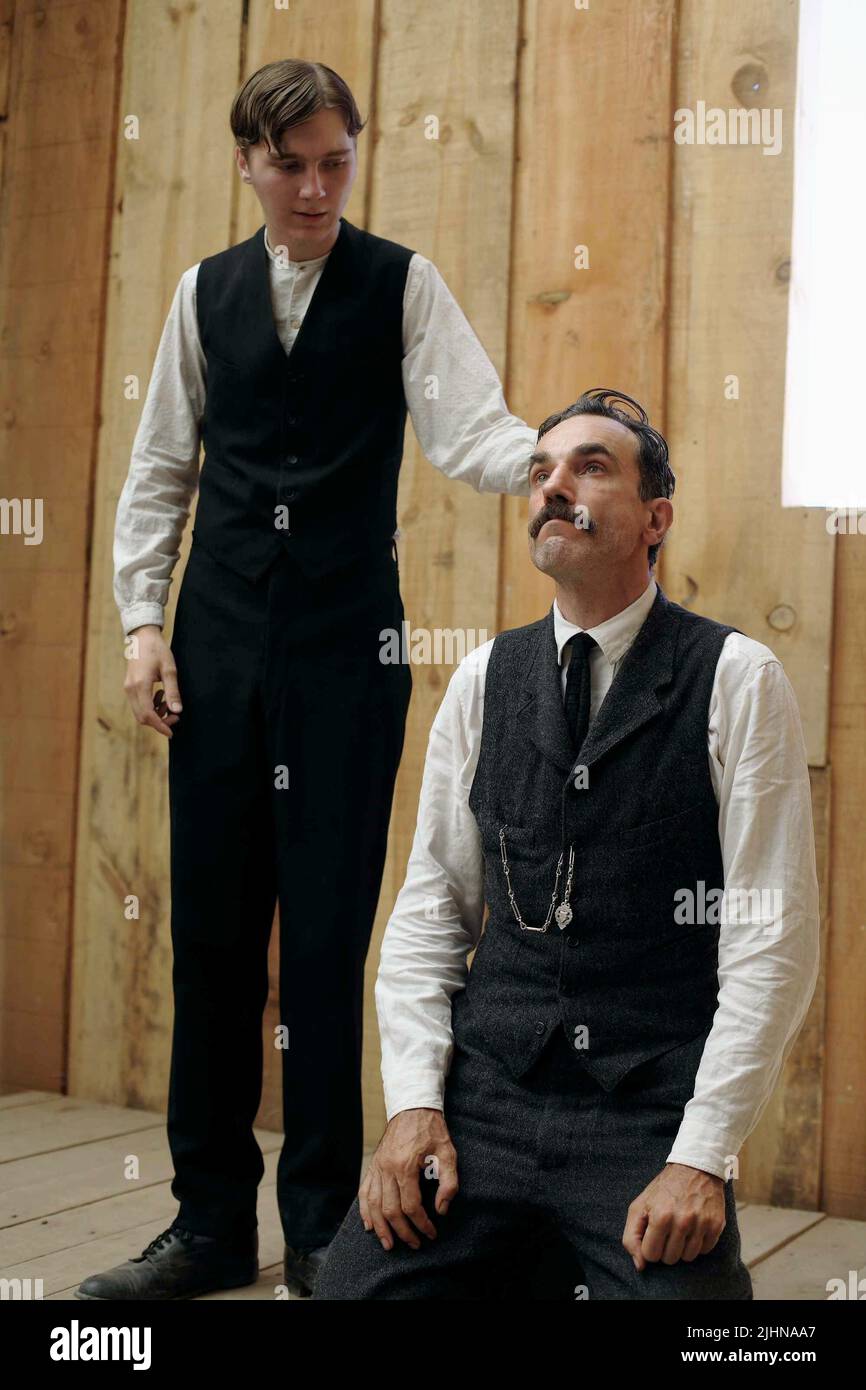 PAUL DANO, DANIEL DAY-LEWIS, THERE WILL BE BLOOD, 2007 Stock Photo