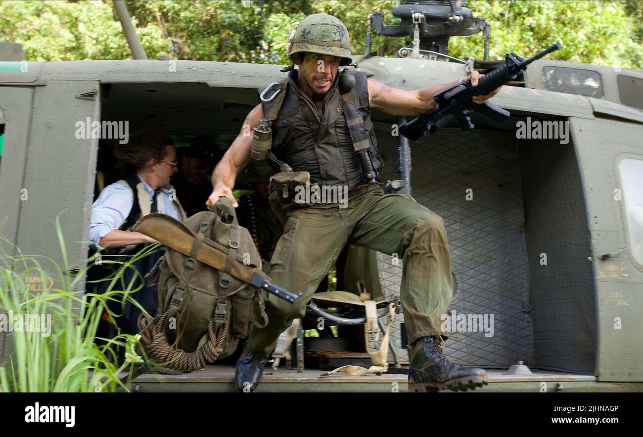 Ben Stiller Tropic Thunder 2008 Stock Photo Alamy