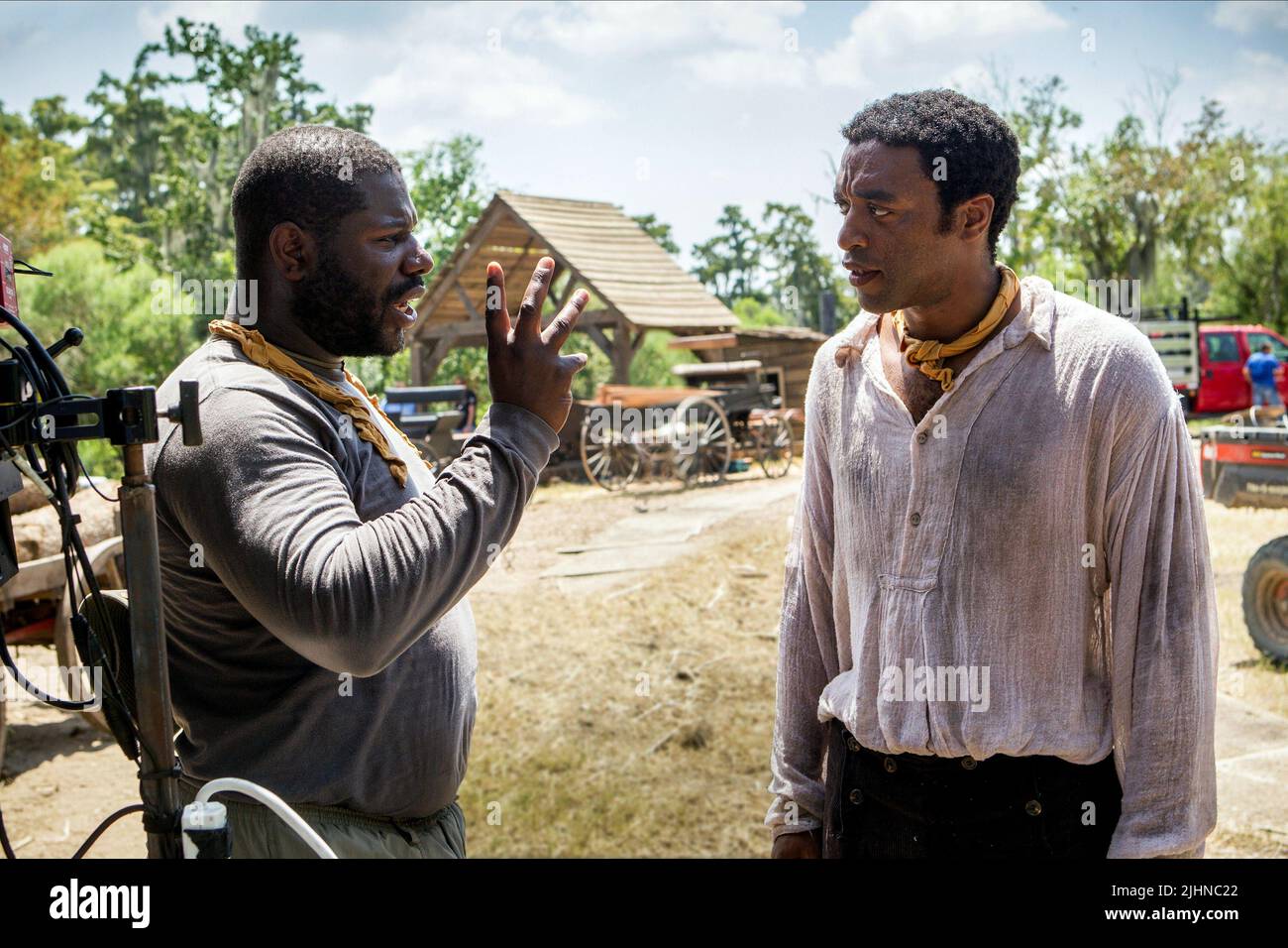 STEVE MCQUEEN, CHIWETEL EJIOFOR, 12 YEARS A SLAVE, 2013 Stock Photo