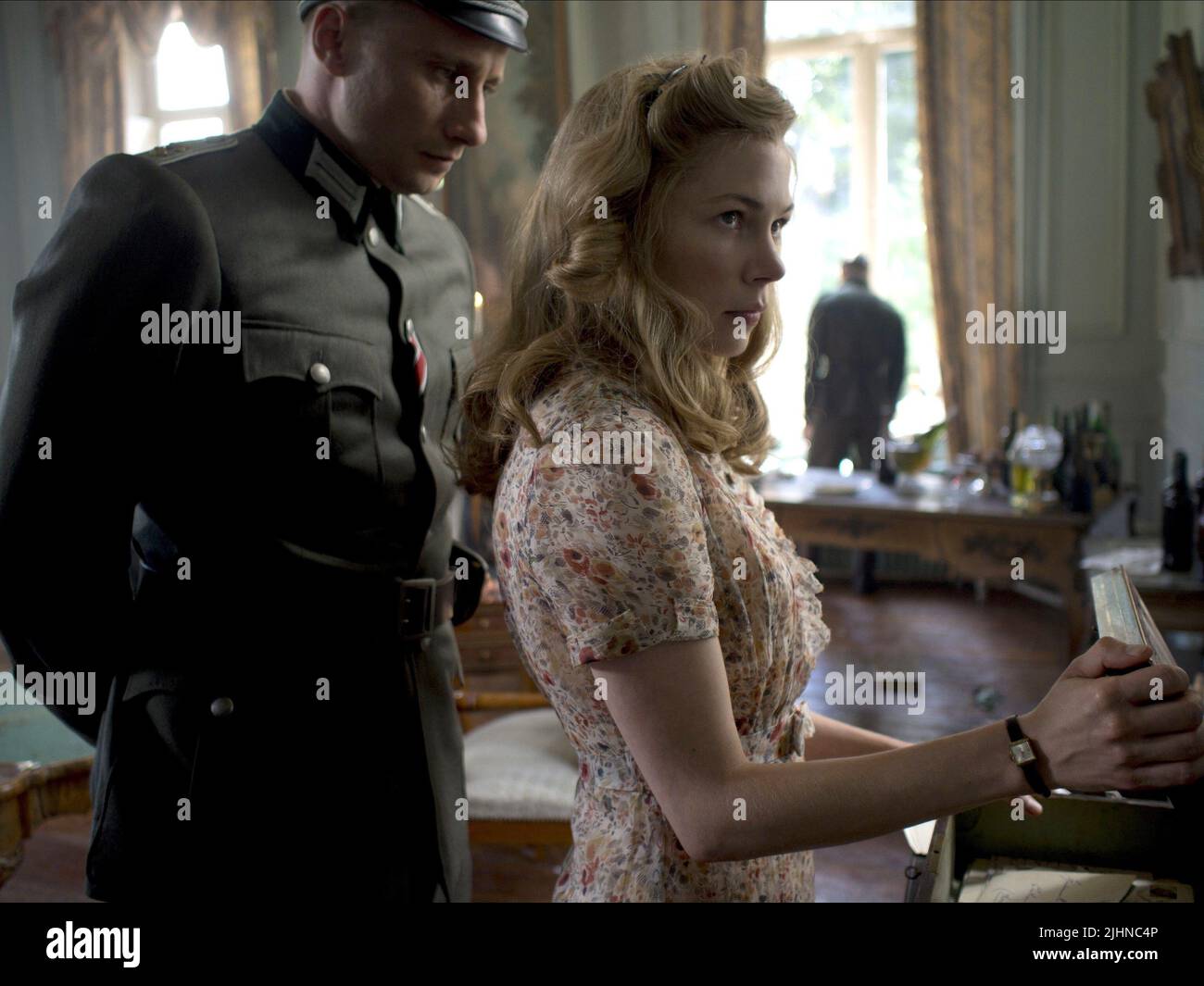 Matthias Schoenaerts Michelle Williams Suite Francaise Stock Photo Alamy