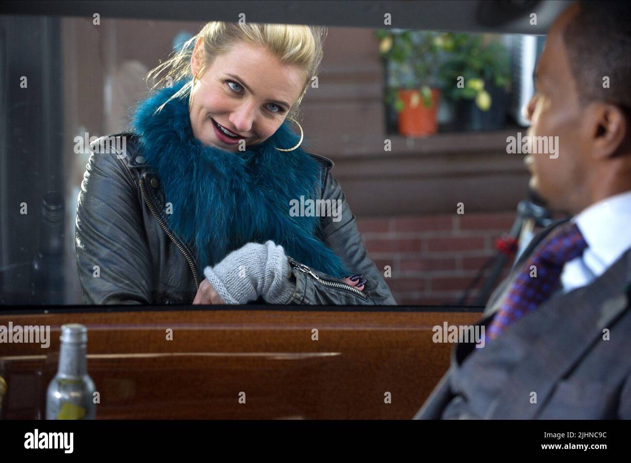 Cameron Diaz Jamie Foxx Annie 2014 Stock Photo Alamy