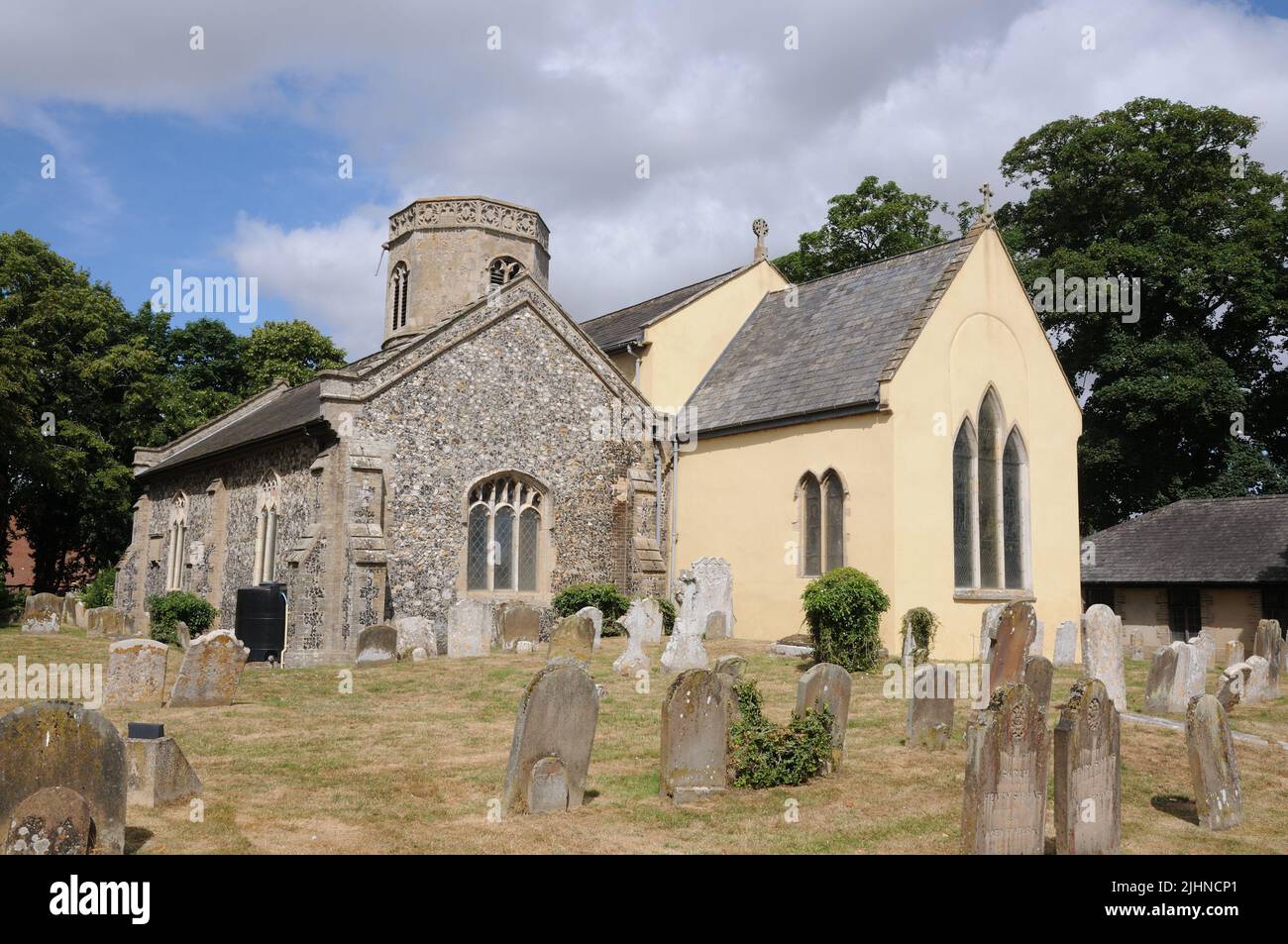 St Mary's Church, Watton, Norfolk Stock Photo