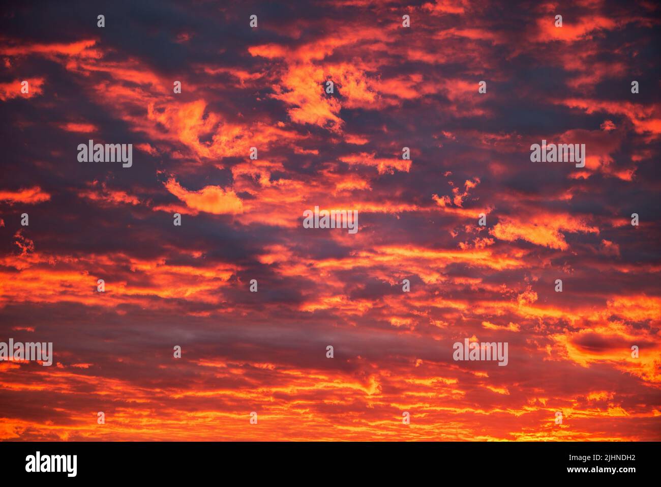 Amazing cloudscape on the sky at sunset time after rain Stock Photo - Alamy