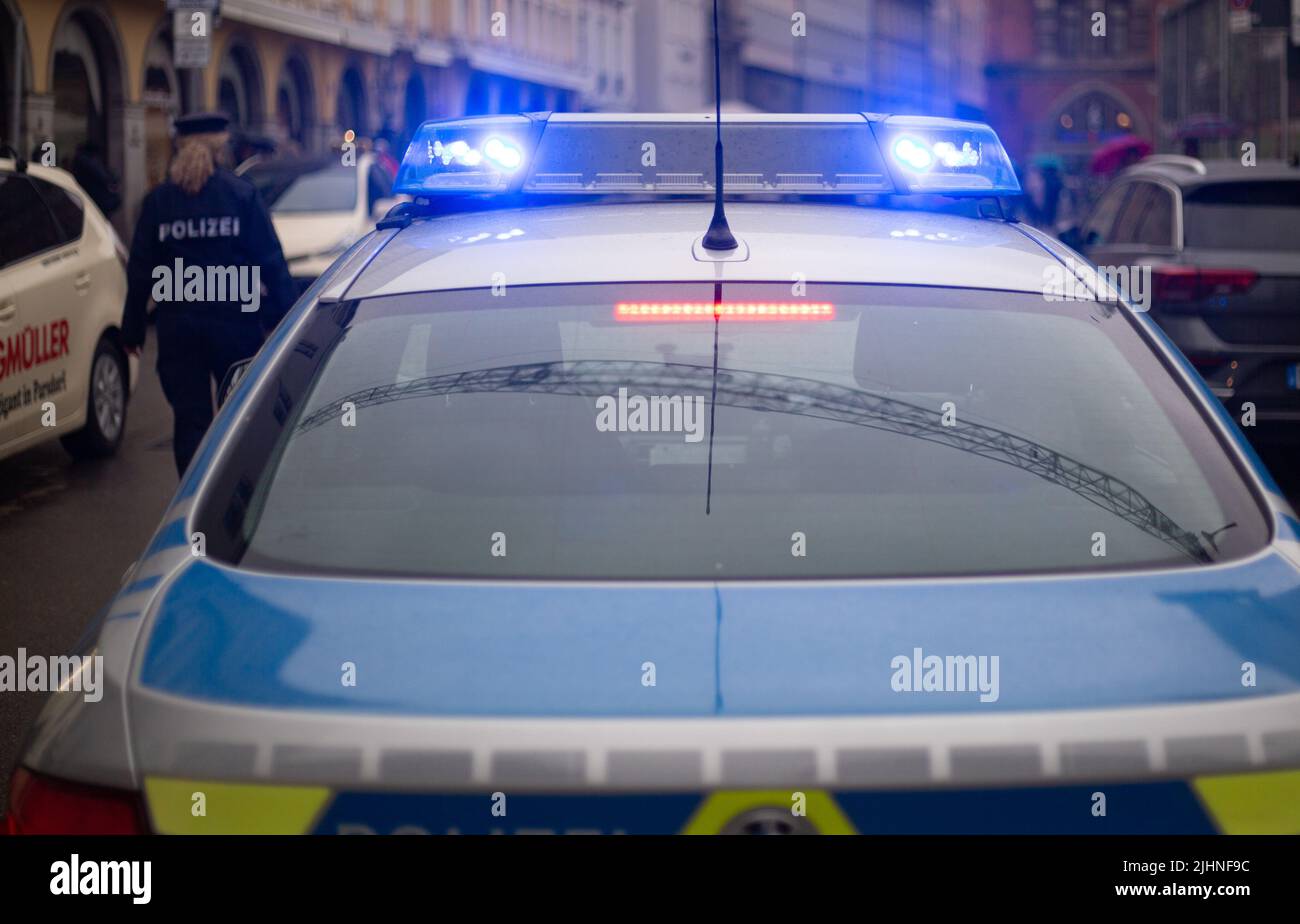 Police car munich bmw hi-res stock photography and images - Alamy