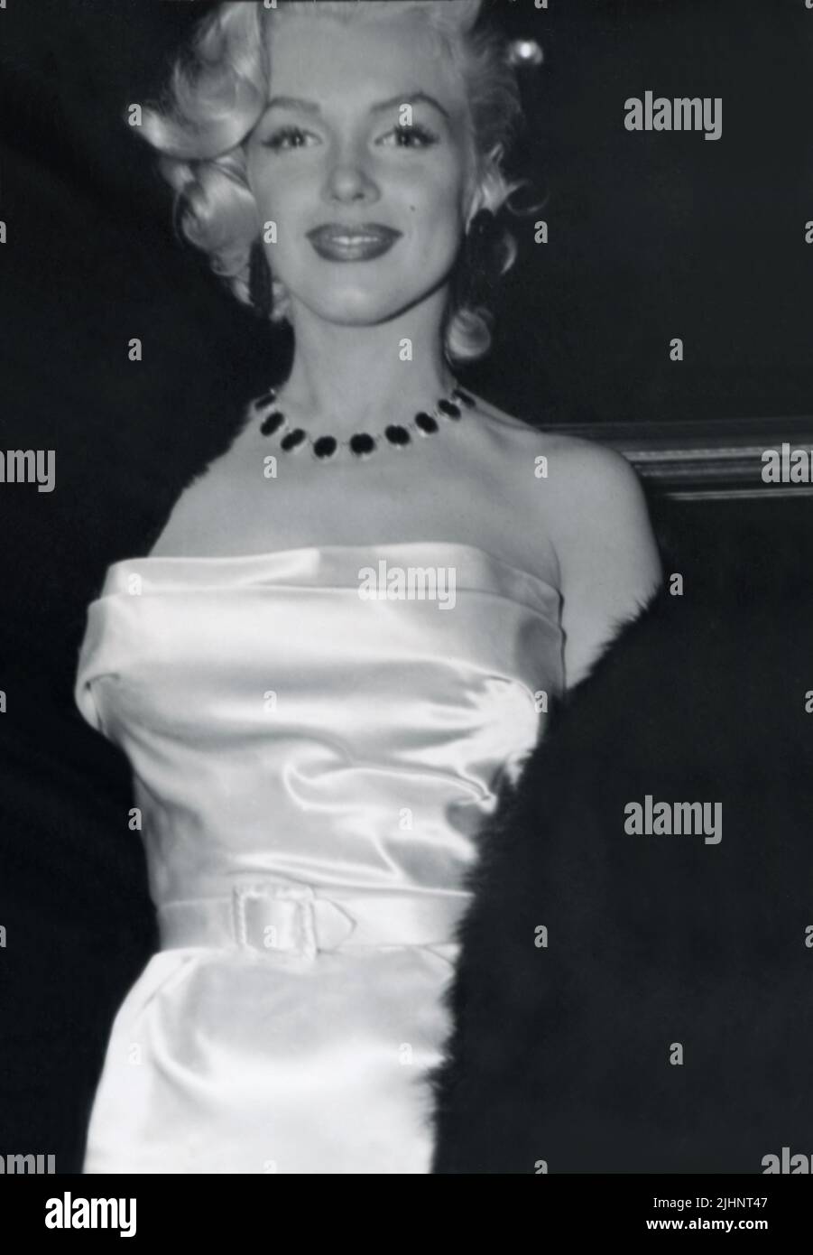 Marilyn Monroe Candid 2 Stock Photo