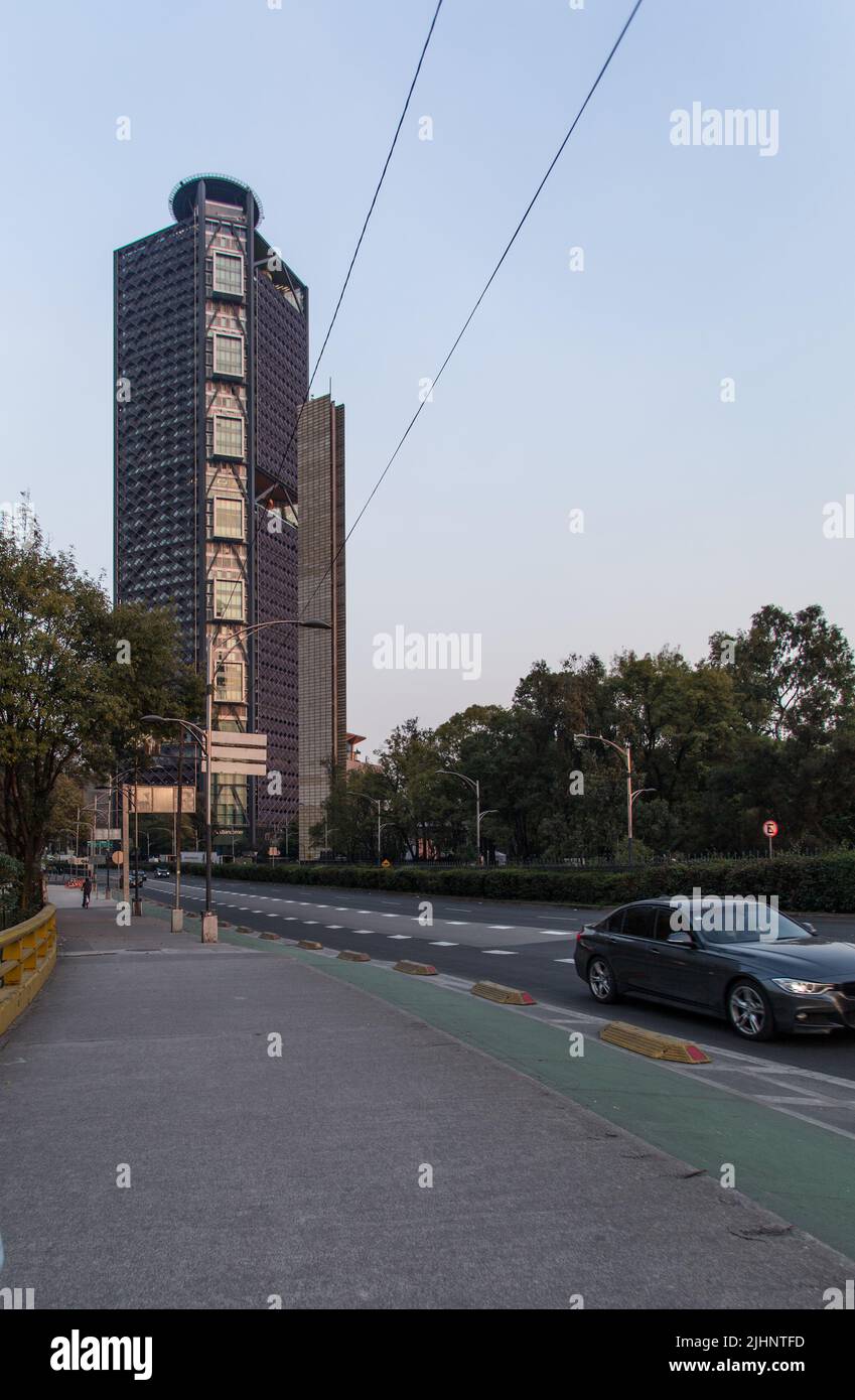 BBVA Bancomer Tower by RSHP Stock Photo