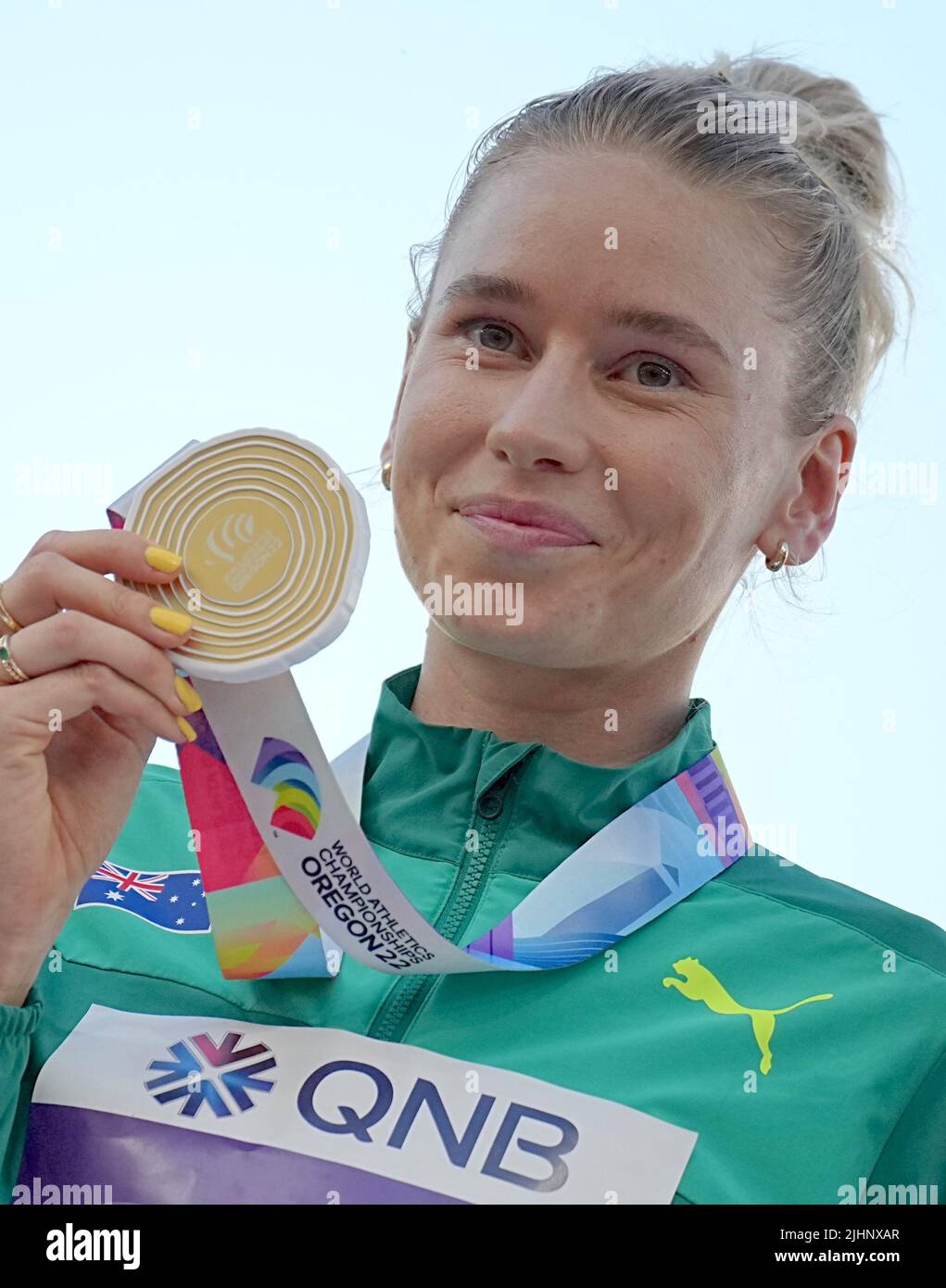 Eugene, USA. 19th July, 2022. Athletics World Championships, High Jump