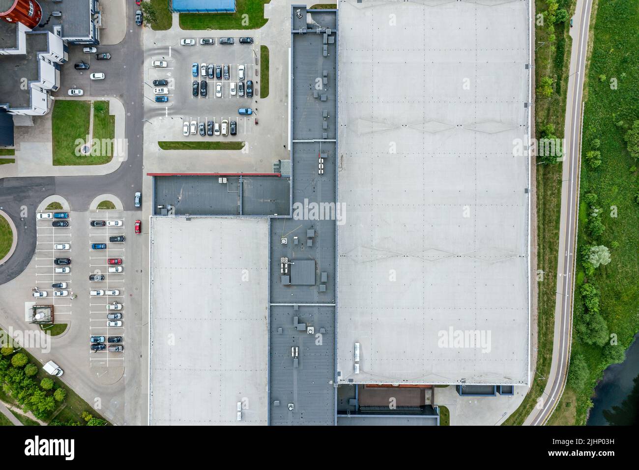 Car parking area in office hi-res stock photography and images - Alamy