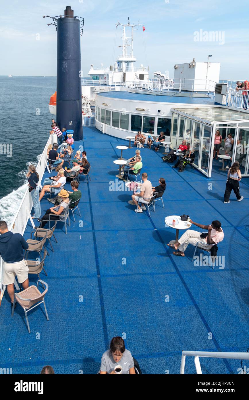 Scandlines Car and Passenger Ferry between Germany and Denmark Stock Photo