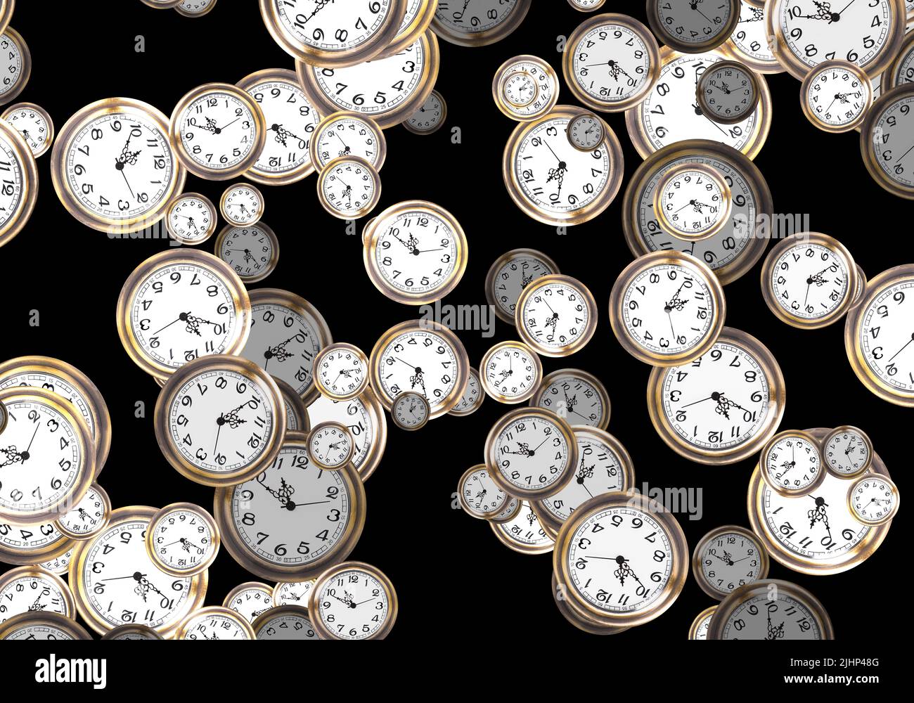Abstract dimentional time management related background. Stock Photo