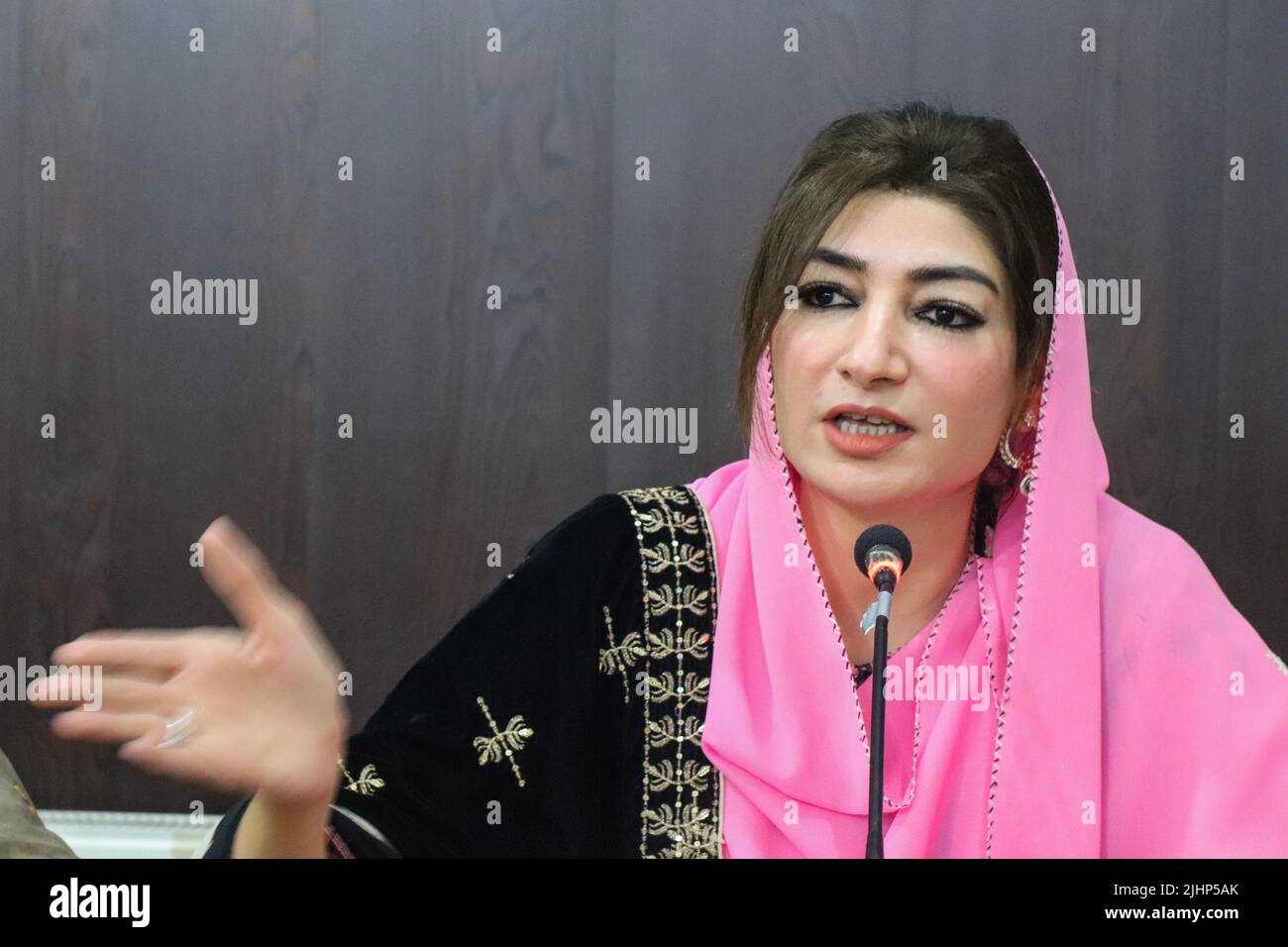 Quetta, Pakistan. December 312021 chairperson Eman Pakistan Trust