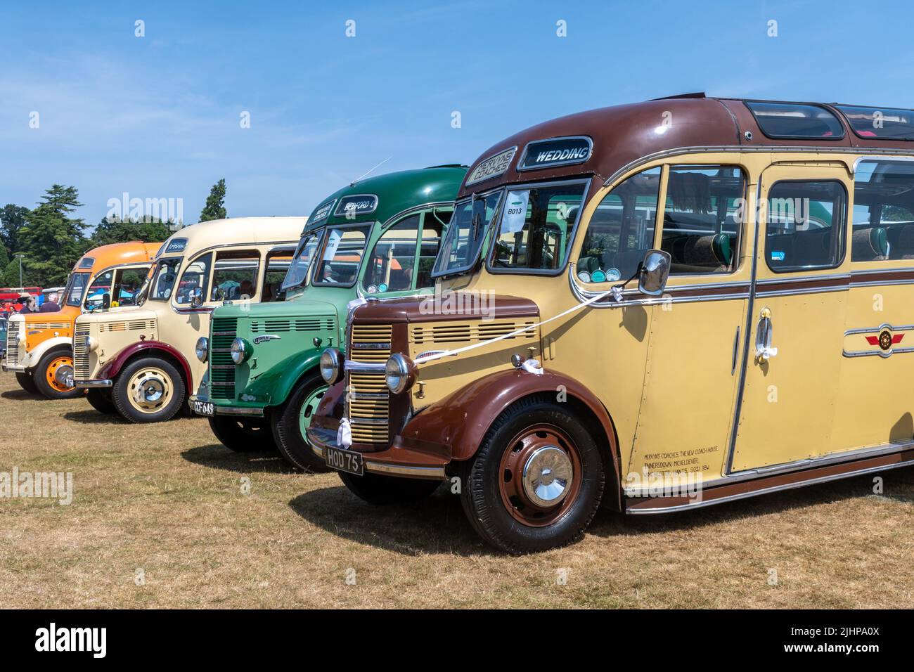Row of vintage coaches hi-res stock photography and images - Alamy