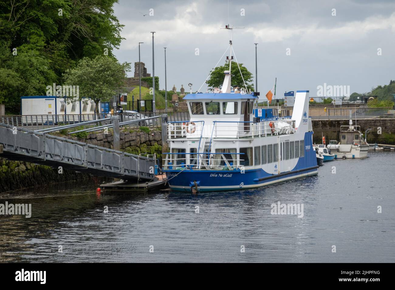 'Dún na nGall' pleasure boat trip, Donegal Stock Photo