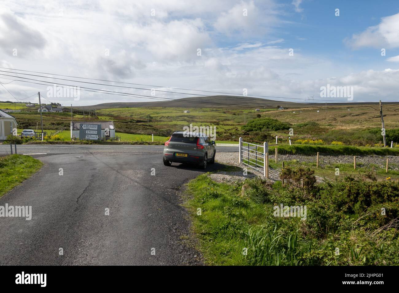 Volvo XC40 car touring Belmullet, Co. Mayo Stock Photo