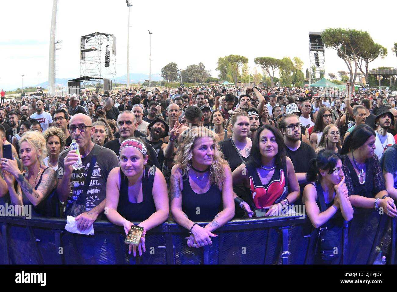 Rome, Italy. 18th July, 2022. I Ministri live at Rock In Roma, 18th July  2022, Rock In Roma Ippodromo delle Capannelle, Rome, Italy Credit:  Independent Photo Agency/Alamy Live News Stock Photo - Alamy