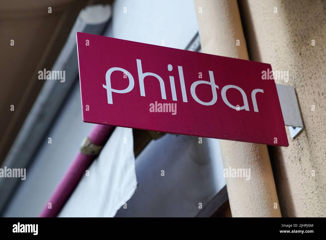 Bordeaux , Aquitaine  France - 07 14 2022 : phildar logo brand and text sign shop french clothing wool Stock Photo