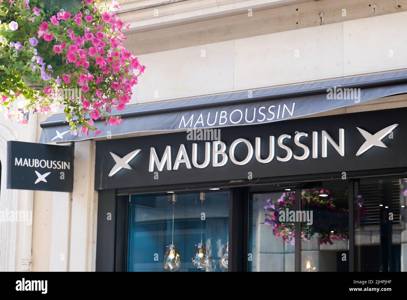 Bordeaux , Aquitaine France - 07 01 2022 : mauboussin boutique brand ...