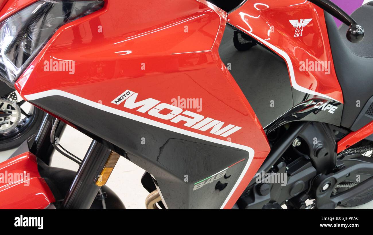 Red morini hi-res stock photography and images - Alamy