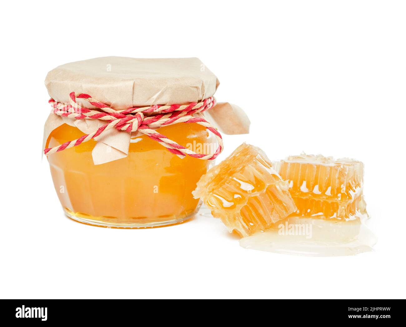 Fresh honey with Stock Photo Alamy