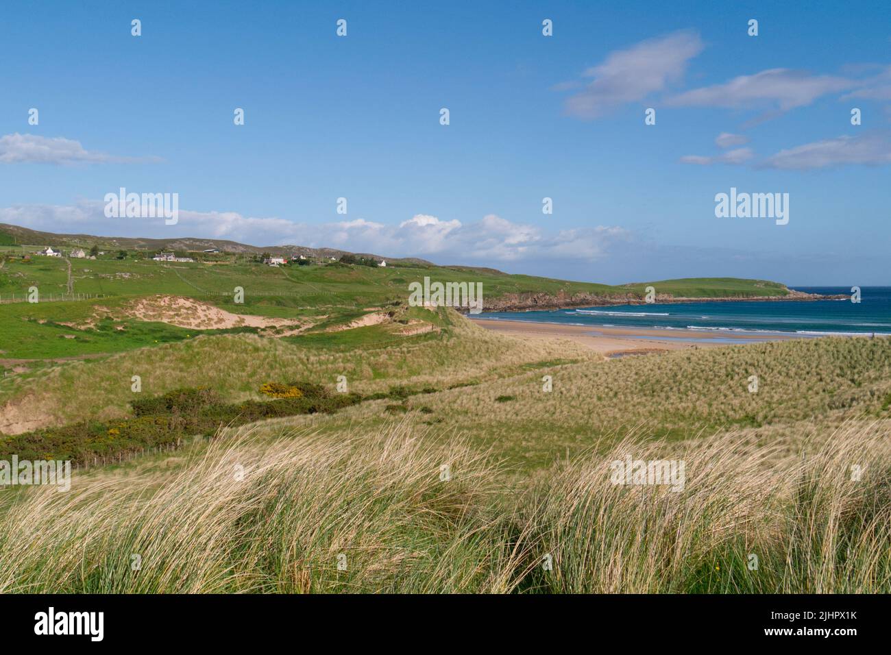 Armadale Beach, Sutherland, Highland Scotland Stock Photo