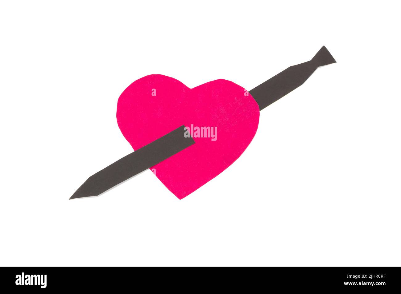 red cow. tow. model. isolated on white background Stock Photo - Alamy