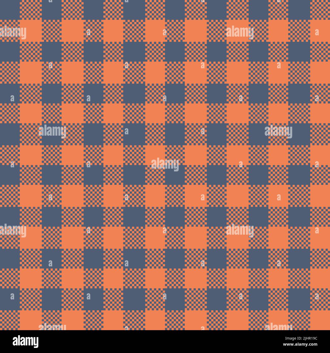 Coral plaid background pattern hi-res stock photography and images - Alamy