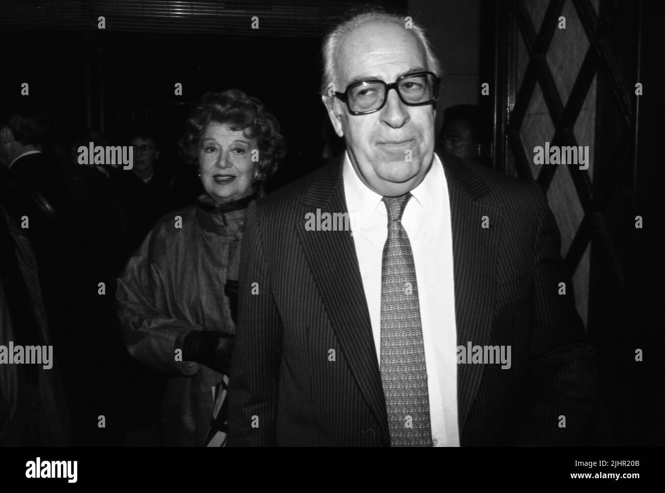 French actors Edwige Feuillère and Guy Tréjean, 1985 Stock Photo - Alamy