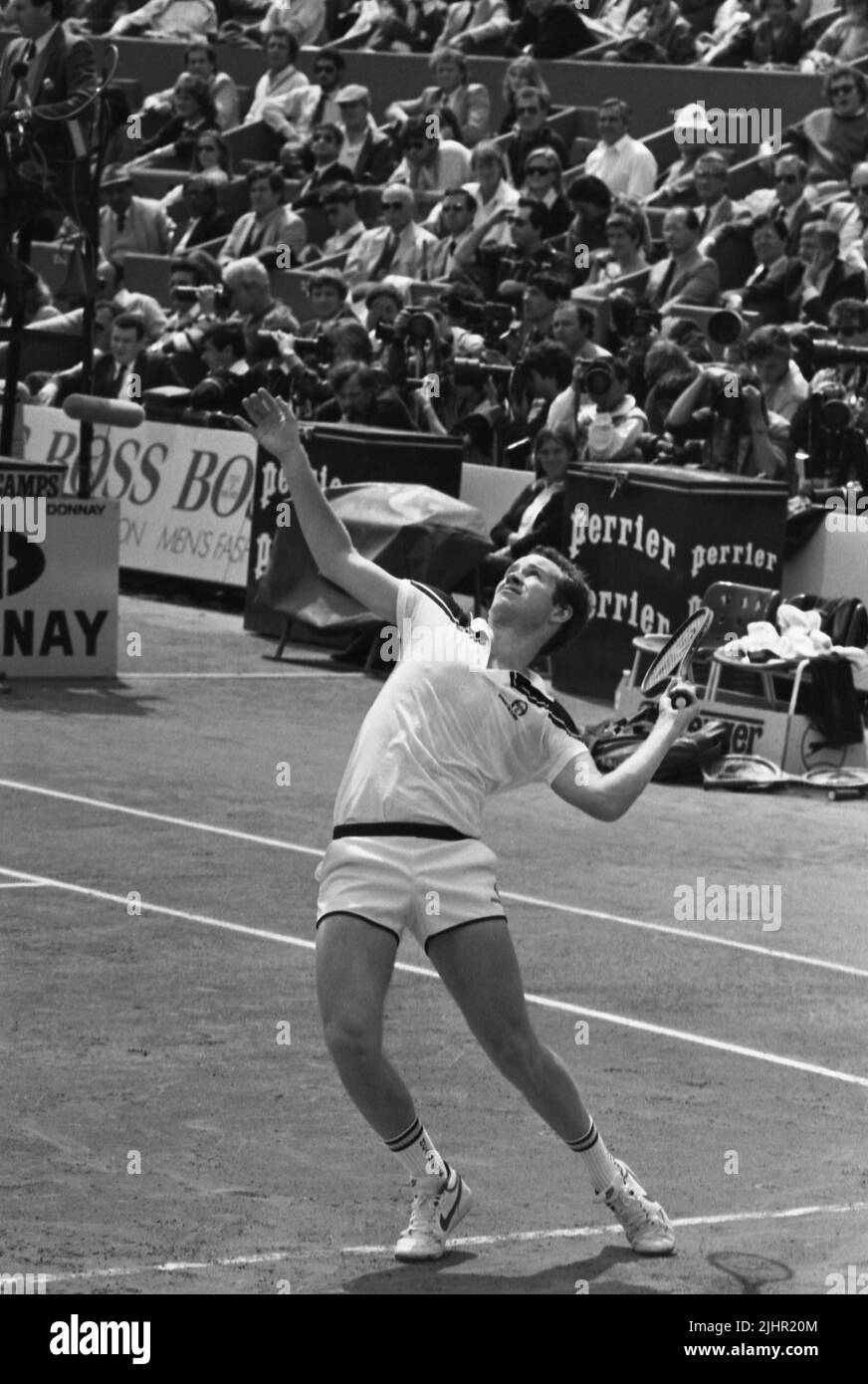 John mcenroe french open hi-res stock photography and images - Alamy