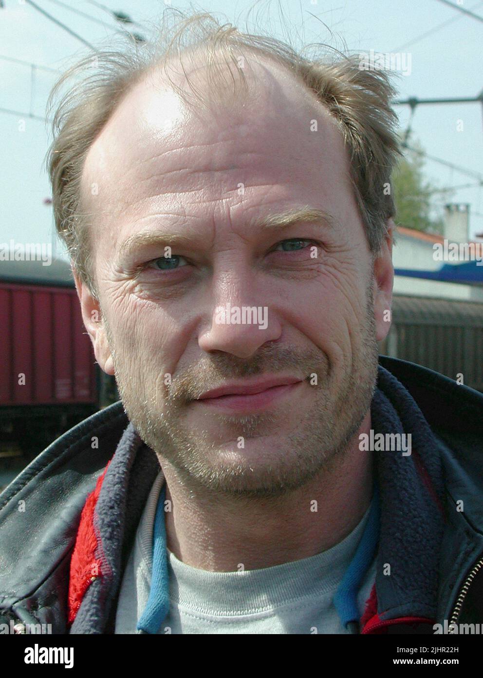 Portrait of the American actor Ted Levine on April 5, 2001. Stock Photo