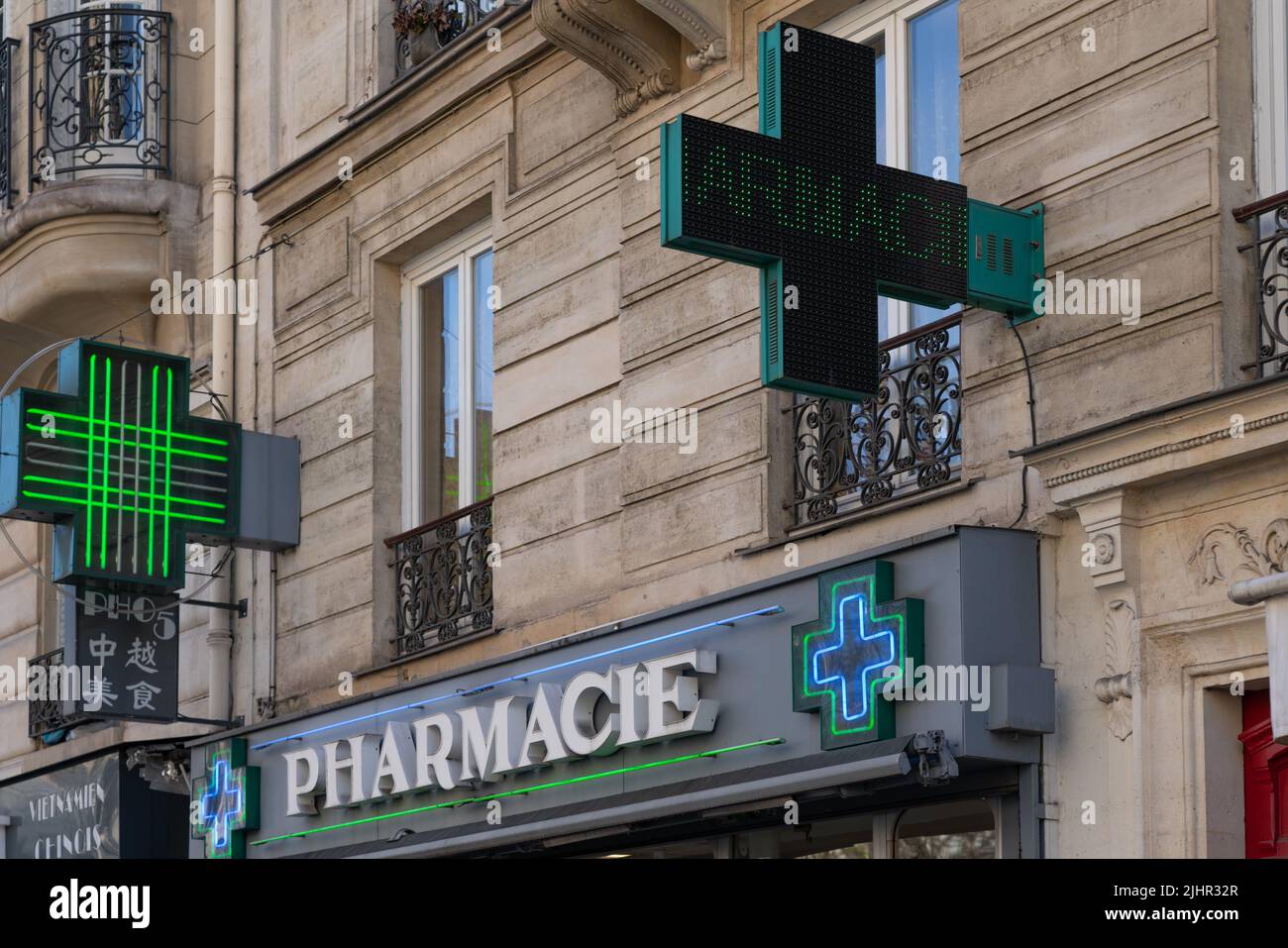 France, Ile de France region, Paris 5th arrondissement, rue Saint ...