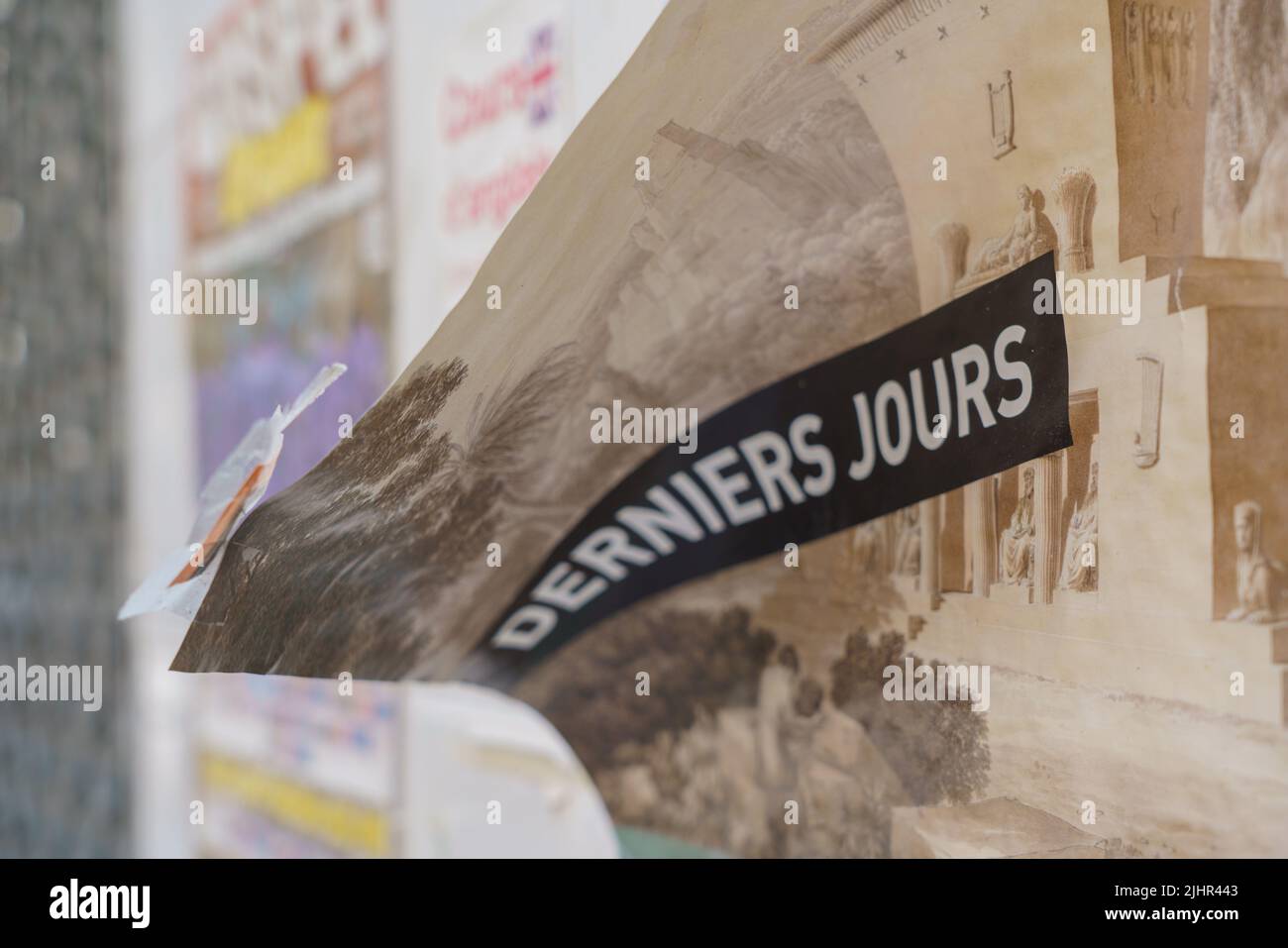 France, Ile de France region, 16th arrondissement of Paris, rue de la ...
