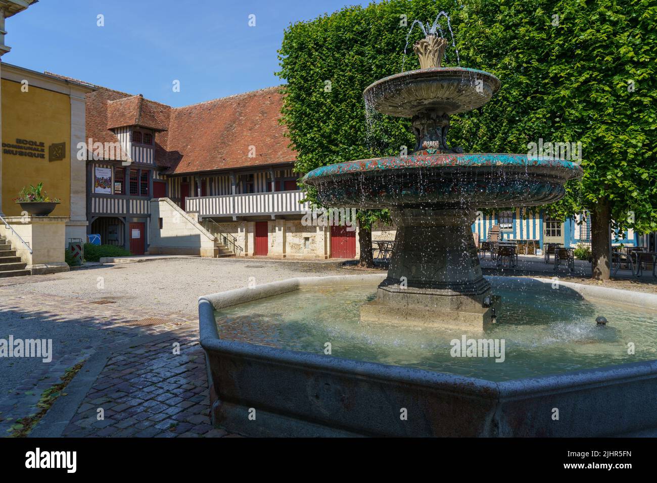 France, Normandie region (Normandy), Calvados, Pont l'Evêque, Pays d'Auge, Stock Photo