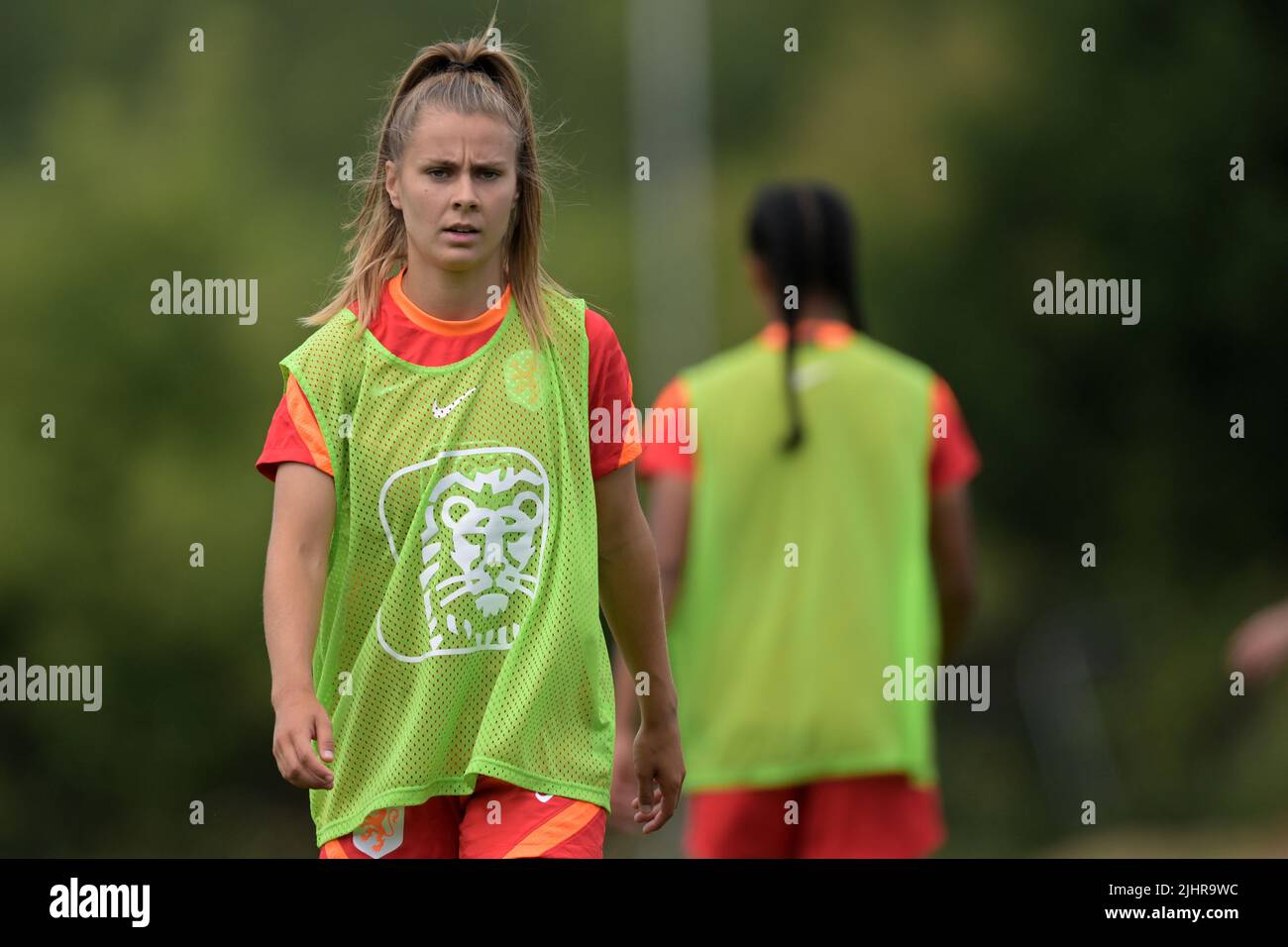 STOCKPORT Victoria Pelova of Holland women during a training session