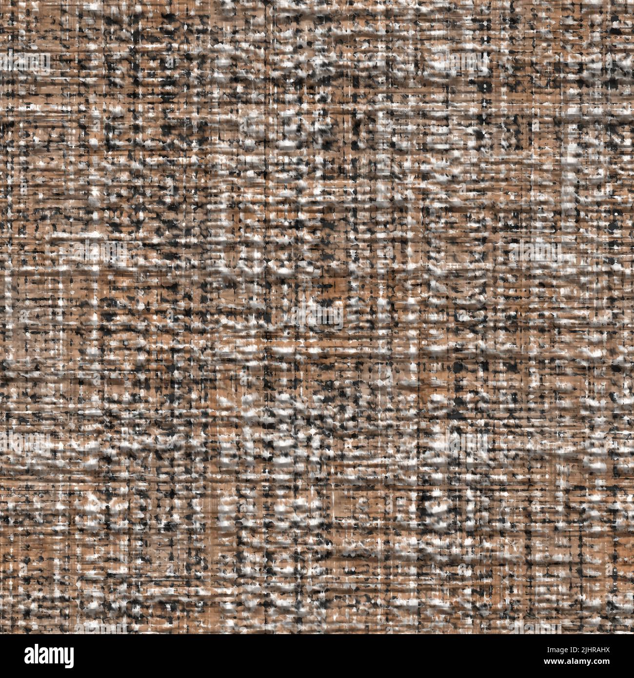 Boucle Texture Brown Seamless Knitted Rough Wool Texture Stock Photo