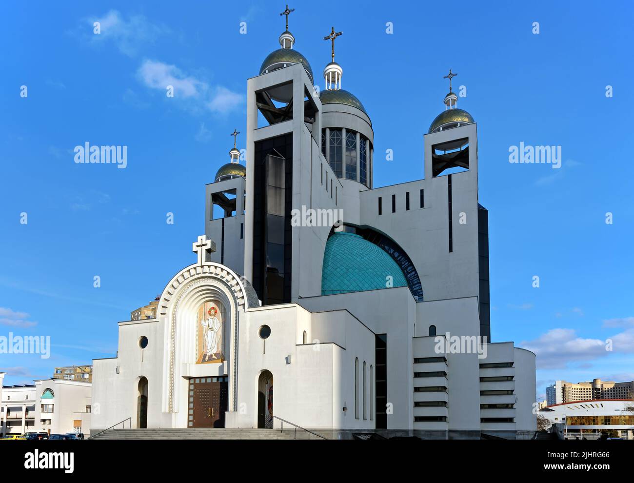 Cathedral of the Resurrection of Christ in Kyiv, Ukraine Stock Photo