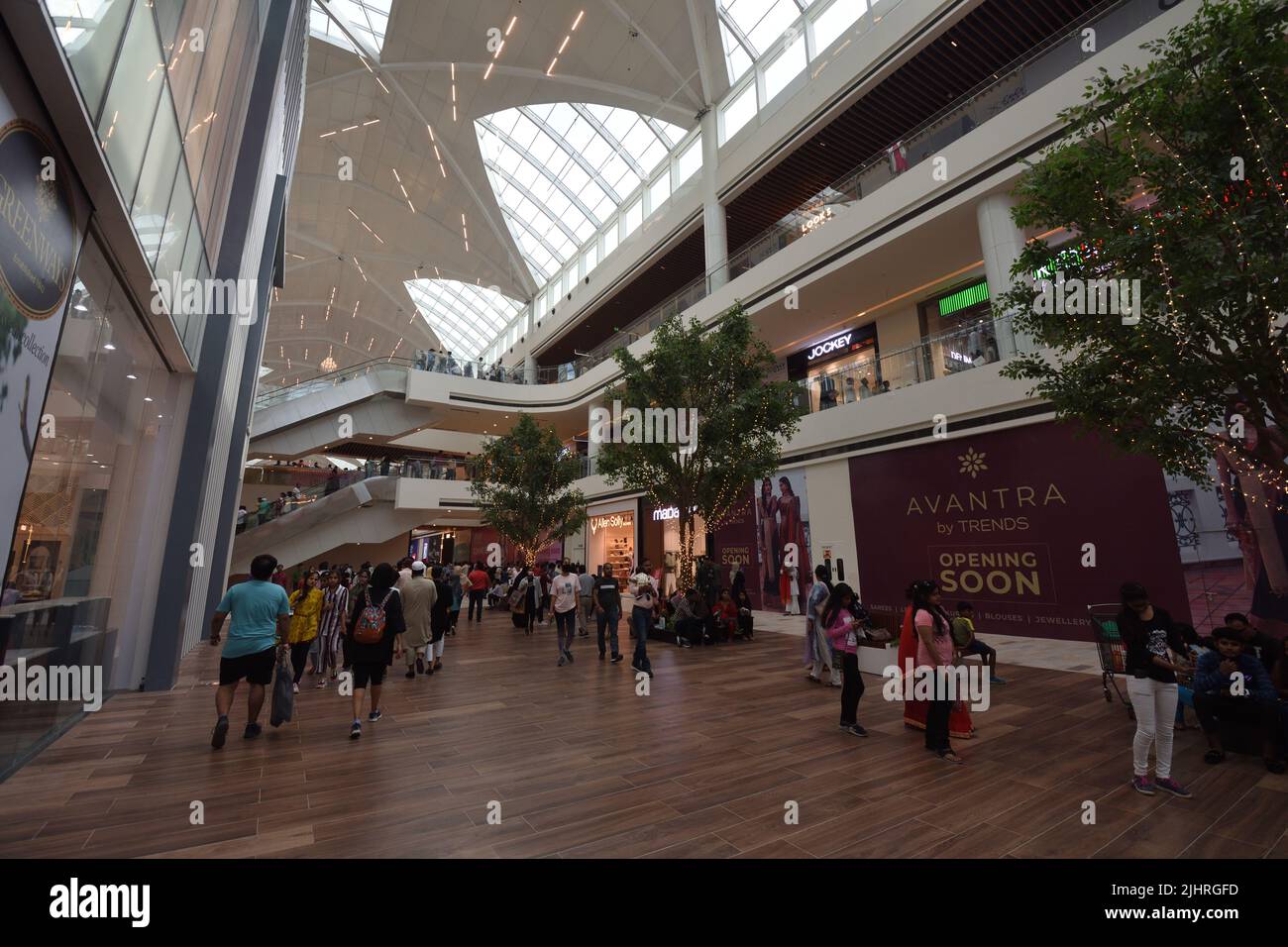 Lulu Mall in Lucknow, Uttar Pradesh, India Stock Photo Alamy