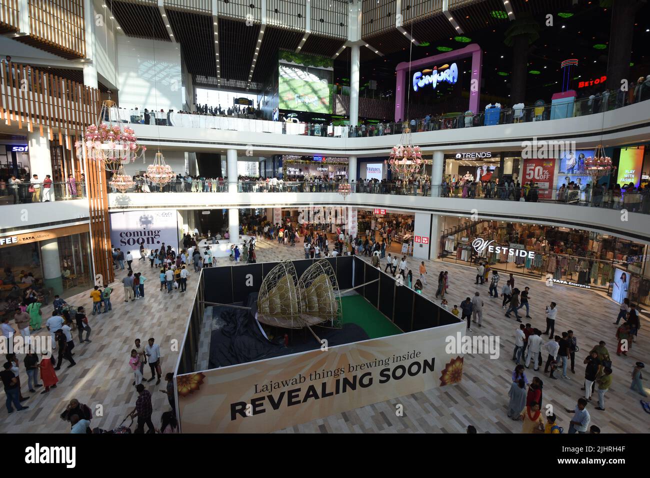 Lulu Mall in Lucknow, Uttar Pradesh, India Stock Photo Alamy