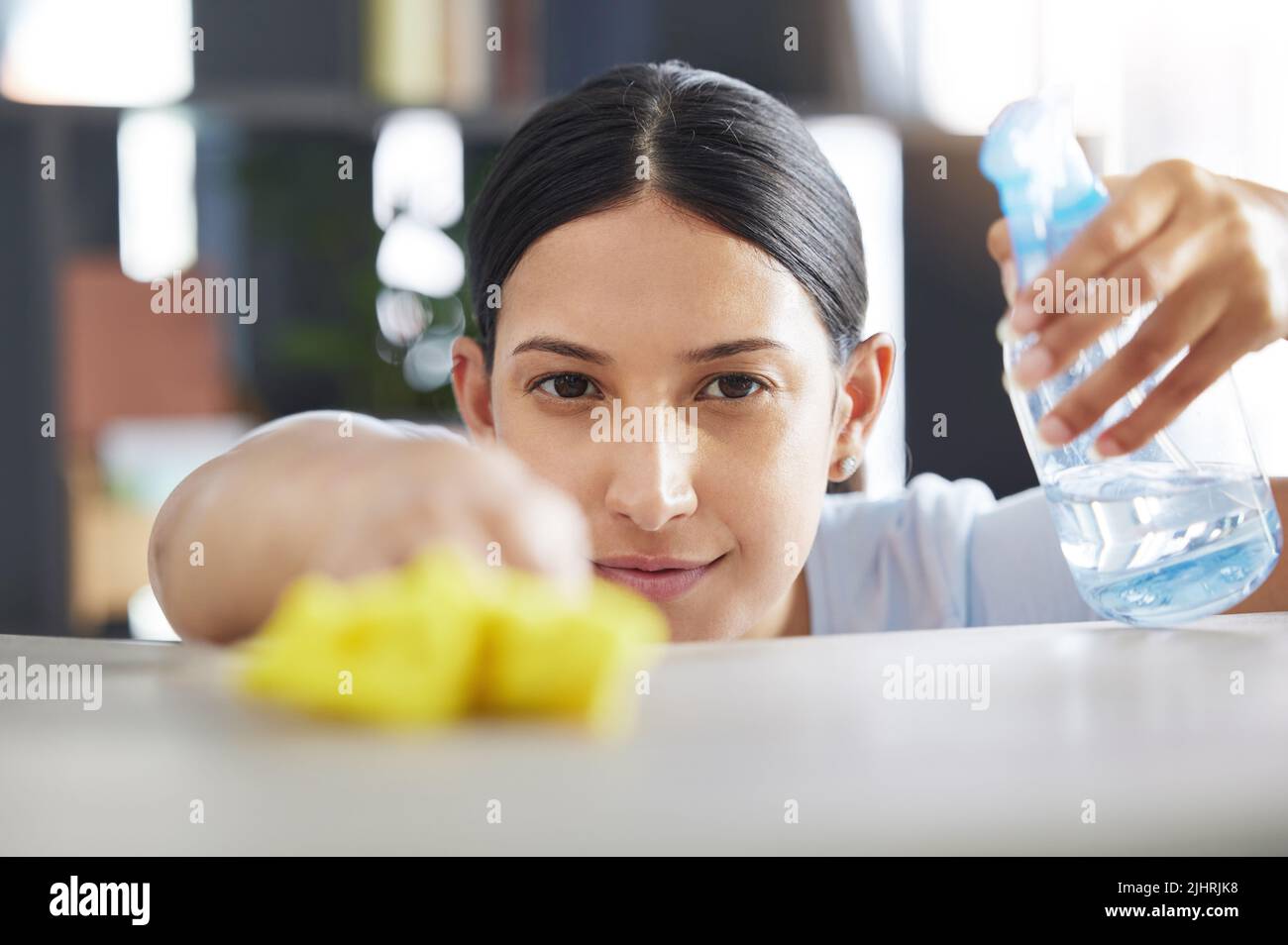 Cleaning kitchen surfaces hi-res stock photography and images - Alamy