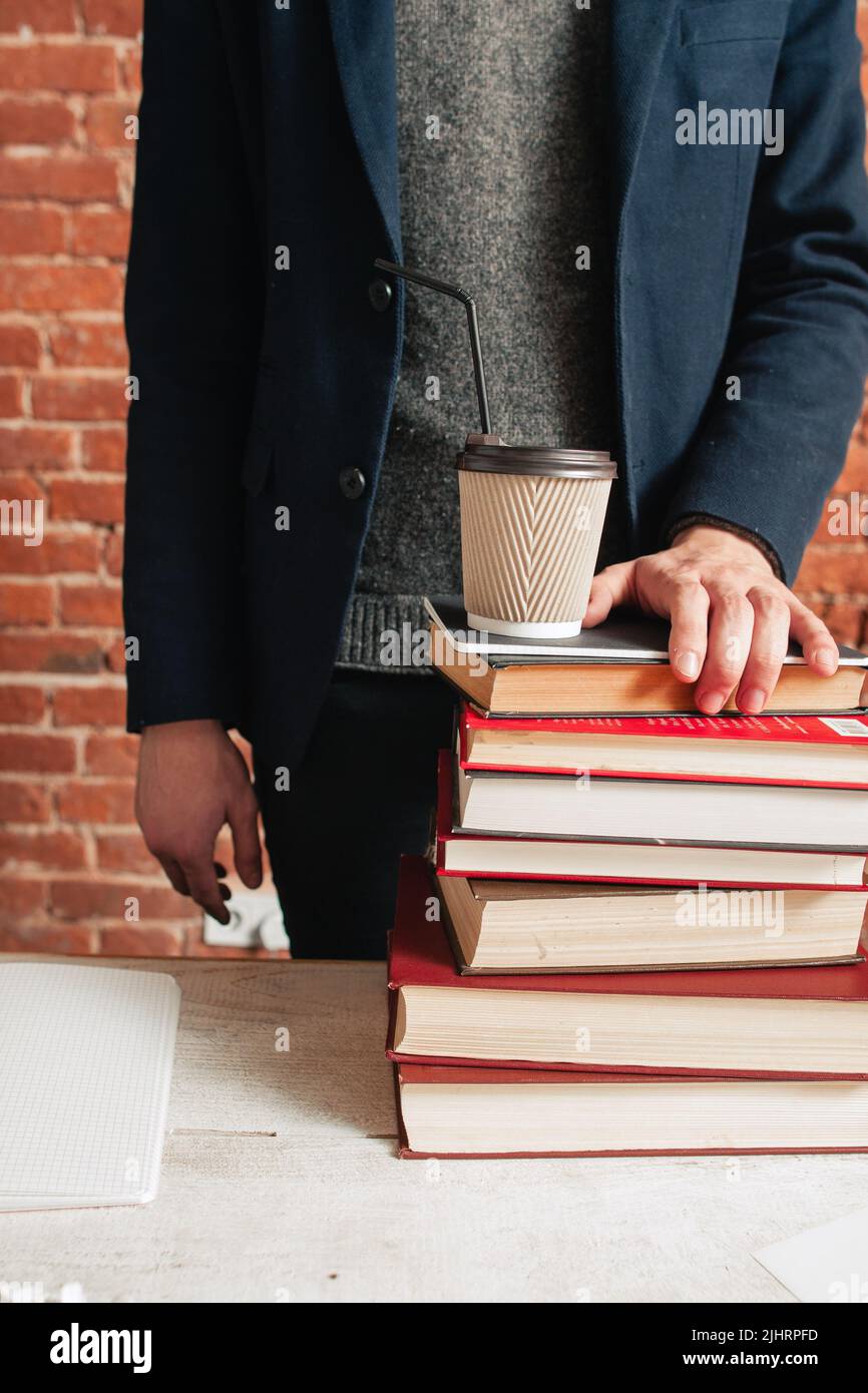 Study Man Stand Study standing old man hi-res stock photography and images - Alamy