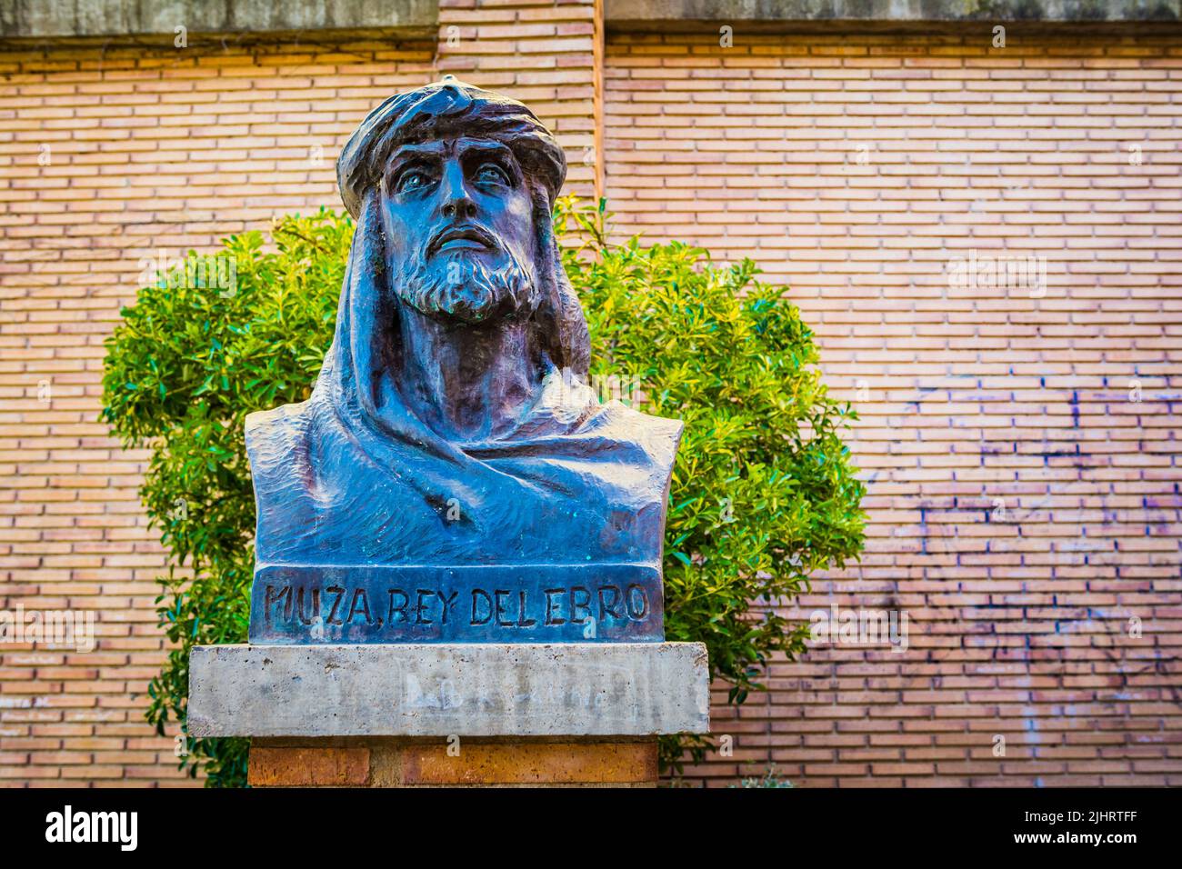 Bust honouring Musa ibn Musa. Musa ibn Musa alQasawi,‎ also nicknamed