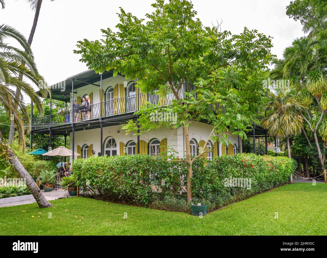 The Hemingway Home and Museum, Whitehead Street, Key West, Florida Keys, Florida, USA Stock Photo
