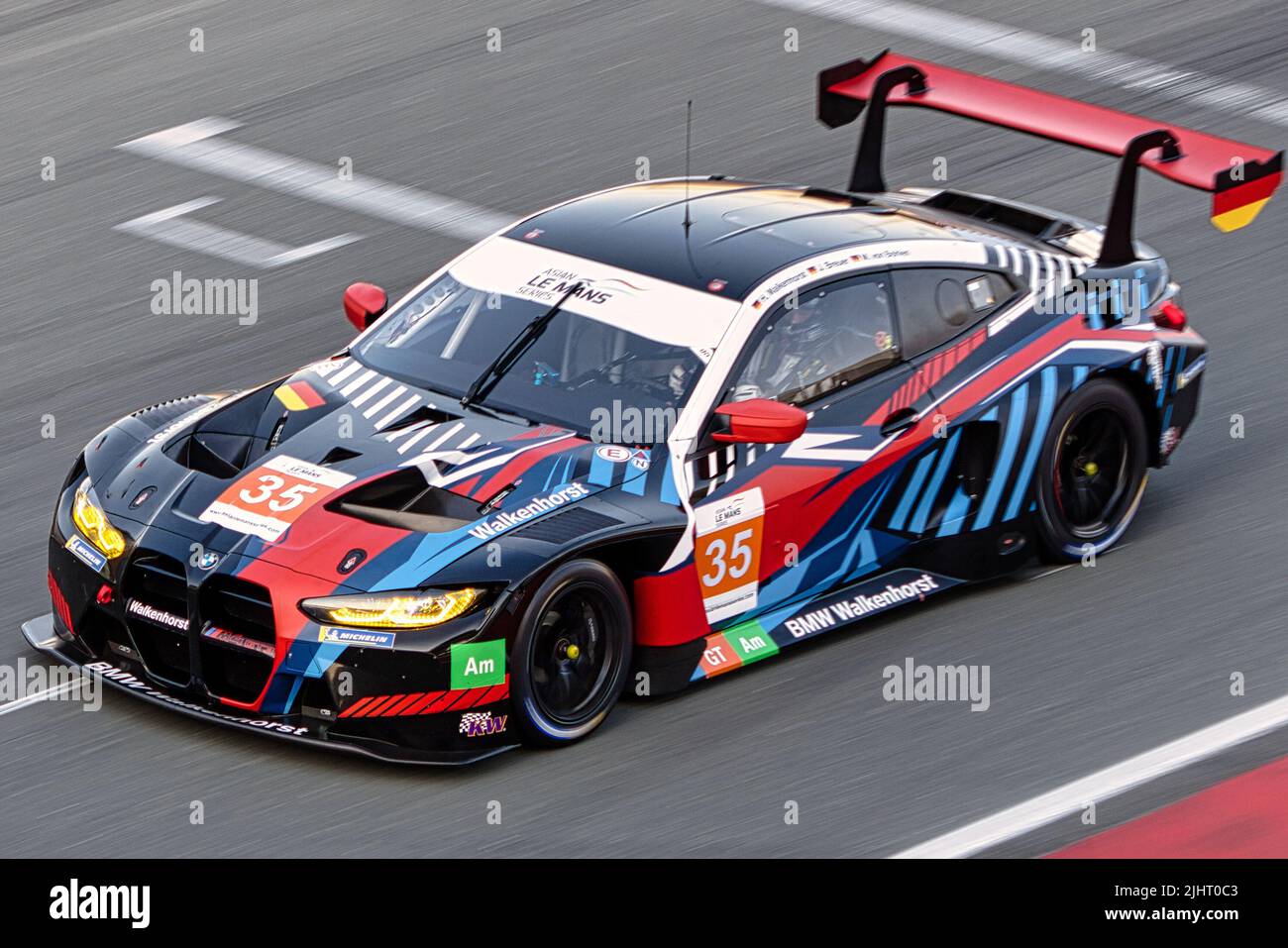 A motorsport at the Dubai Autodrome, Dubai, UAE Stock Photo Alamy