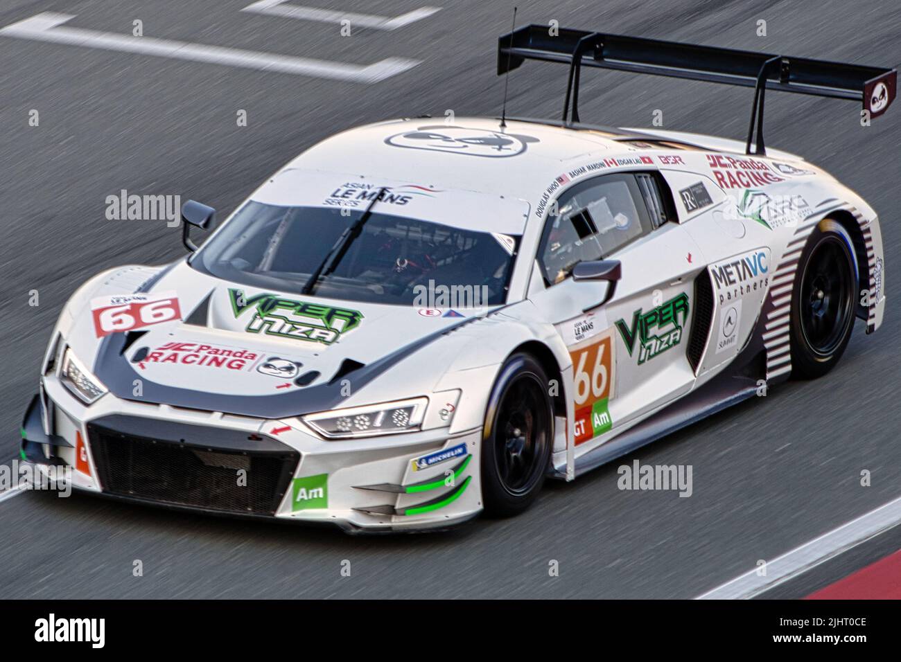 A motorsport at the Dubai Autodrome, Dubai, UAE Stock Photo Alamy