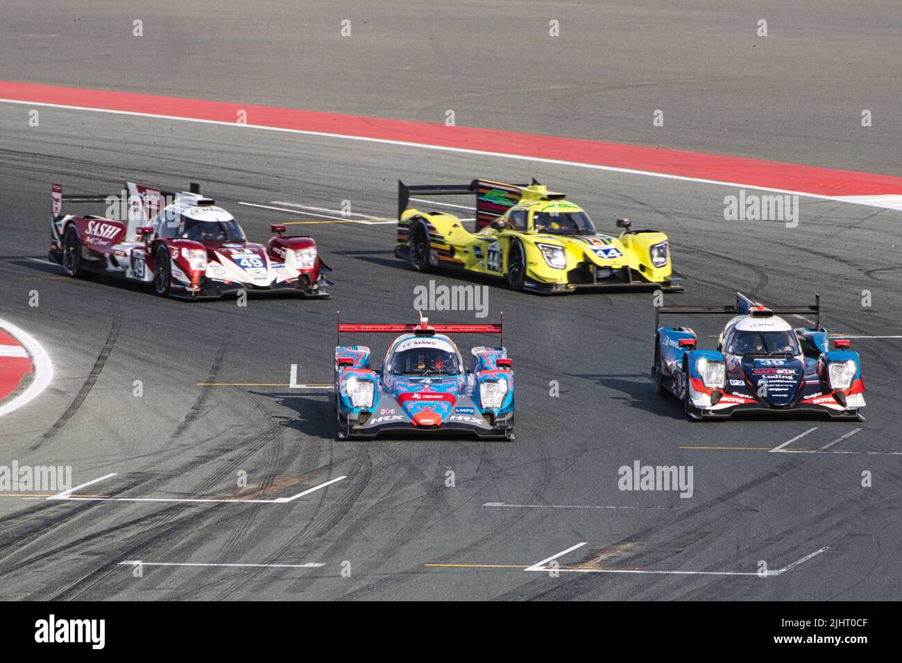 A motorsport at the Dubai Autodrome, Dubai, UAE Stock Photo Alamy