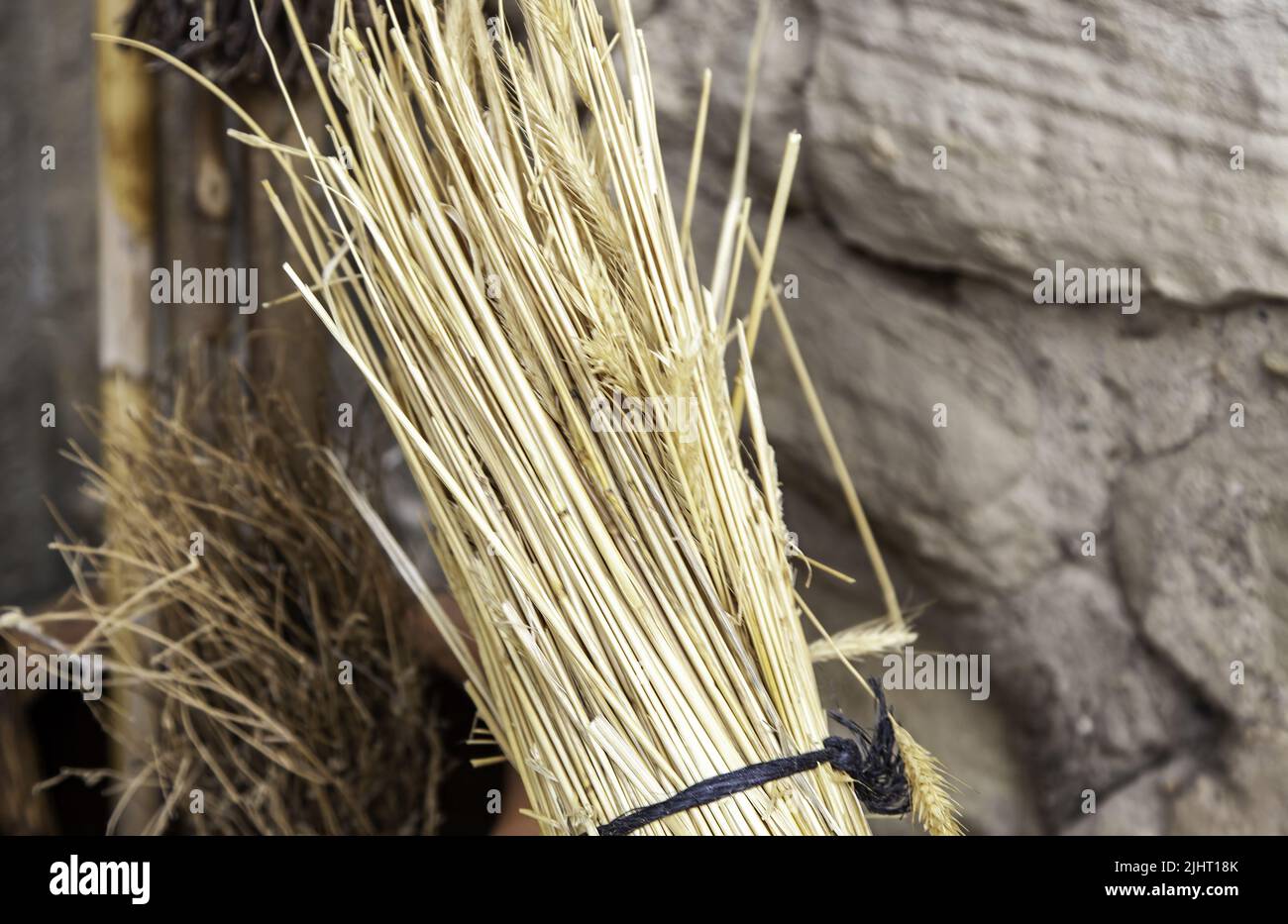 Detail of dry cereal for human consumption, healthy food Stock Photo