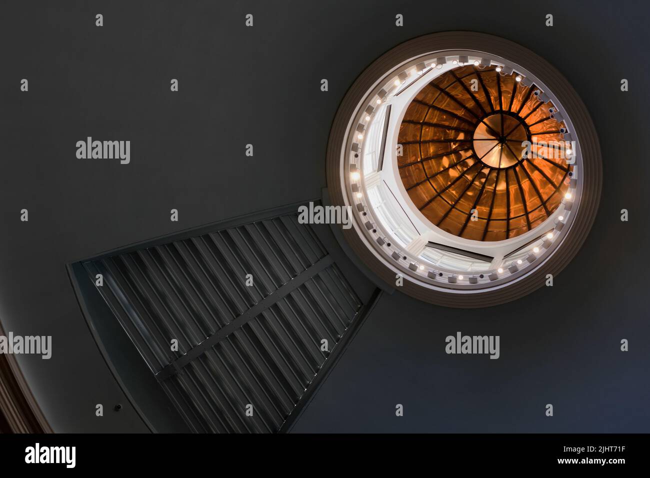 Low Angle View of Ether Dome, Bullfinch Building, Massachusetts General