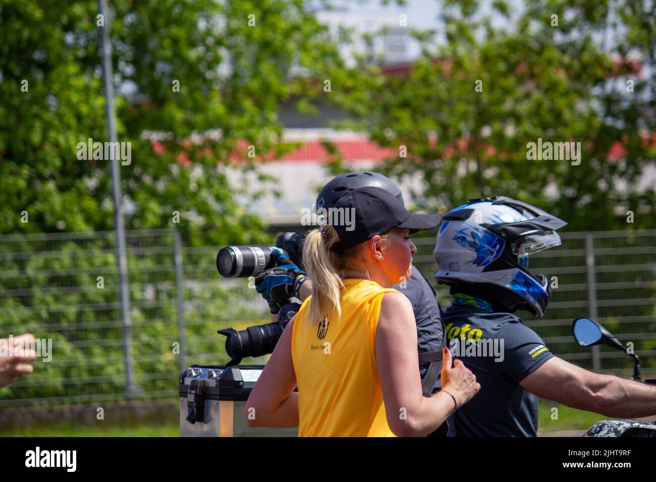 Poznan, WIelkopolska, Poland may 8th 2022 Wings for Life World Run
