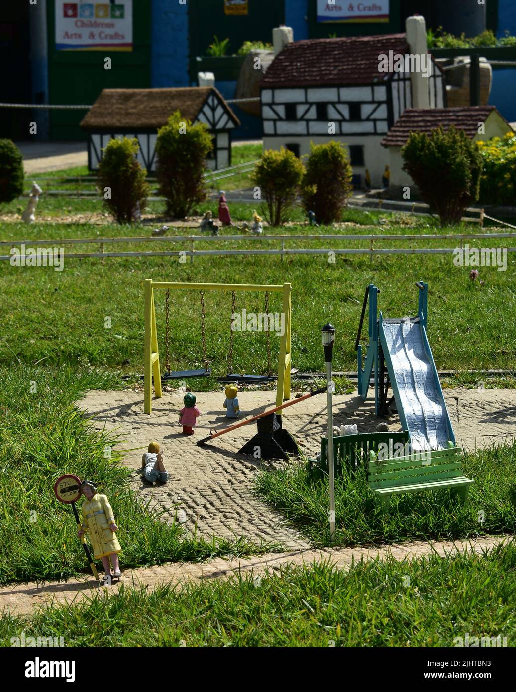 Southsea Model Village Stock Photo - Alamy