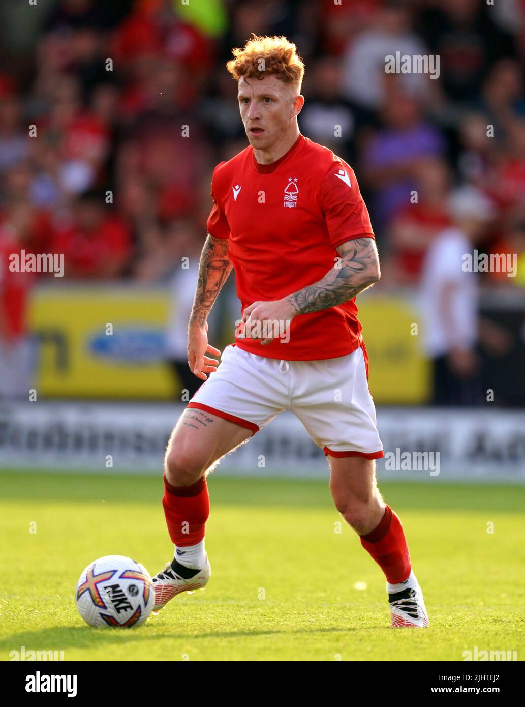 Nottingham Forest's Jack Colback during a pre-season friendly match at the Pirelli Stadium, Burton upon Trent. Picture date: Wednesday July 20, 2022. Stock Photo