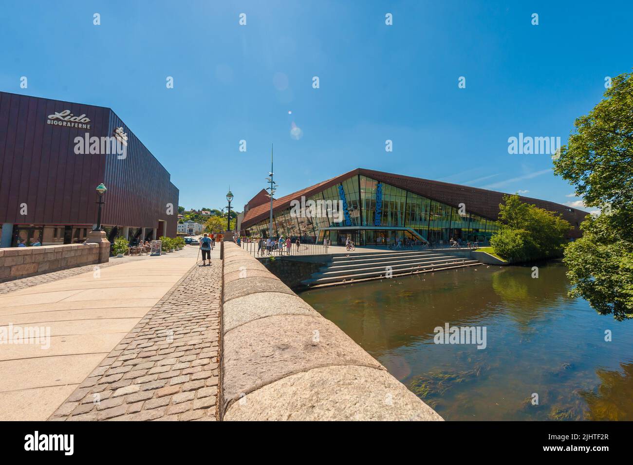 Vejle, Denmark - June 27 2011: Exterior of Bryggen shopping mall in Vejle  Stock Photo - Alamy